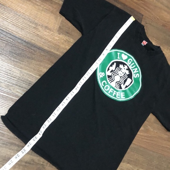 I love Guns & Coffee T-shirt - Picture 4 of 7